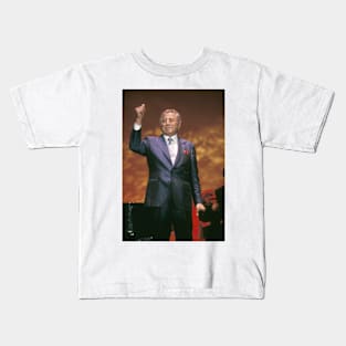 Tony Bennett Photograph Kids T-Shirt